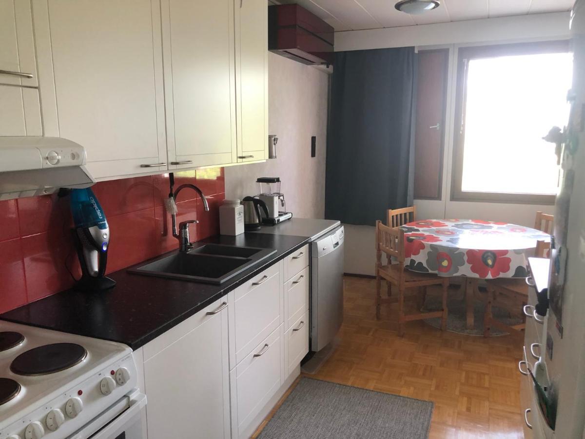 Apartment With Aircondition And Sauna คูซาโม ภายนอก รูปภาพ